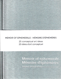 Memoir of ephemerals – Mémoire d'éphémères